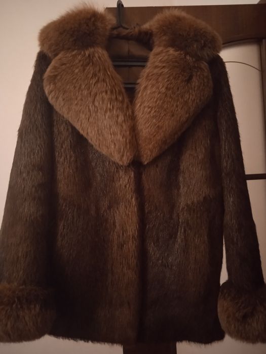 Півшуба,автоледи,коричнева,р.50