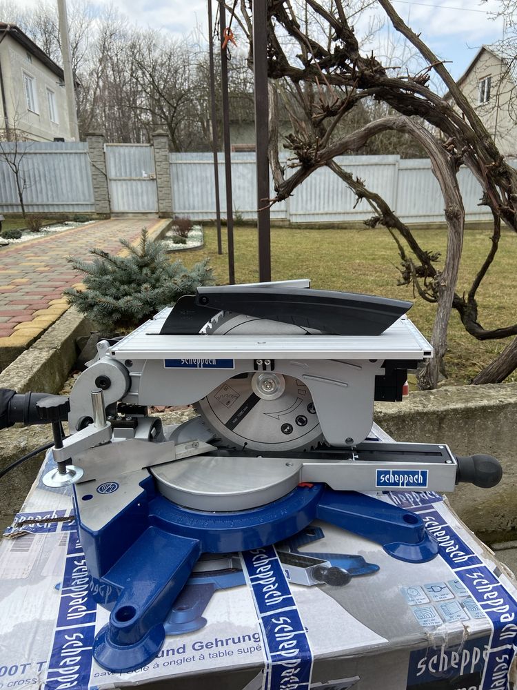 Торцювальна пила комбінована, настільна, торцовка SCHEPPACH НІМЕЧЧИНА