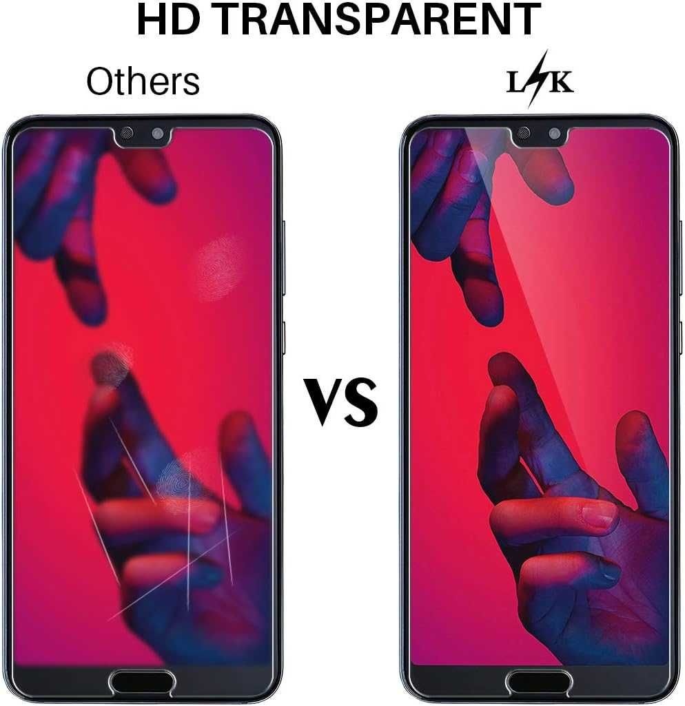 LϟK 3-pak ochraniacza ekranu do Huawei P20 Pro - szkło hartowane