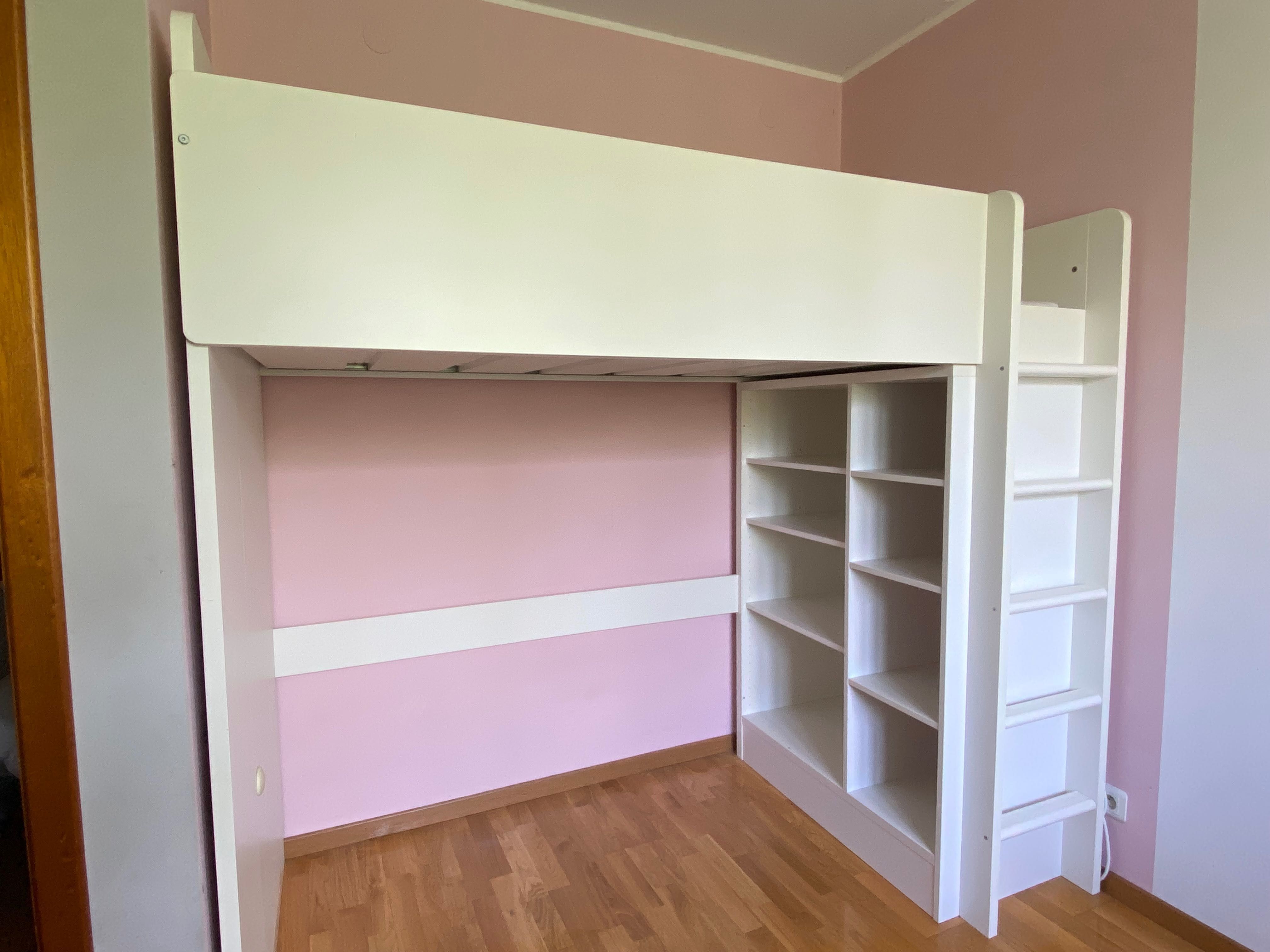 Łóżko na antresoli IKEA