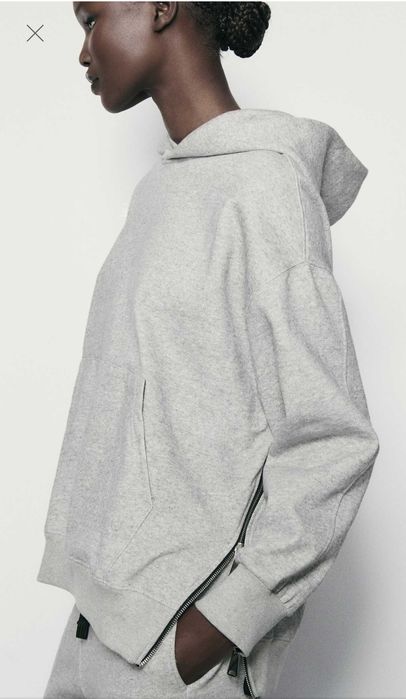 Худі з блискавками zara s