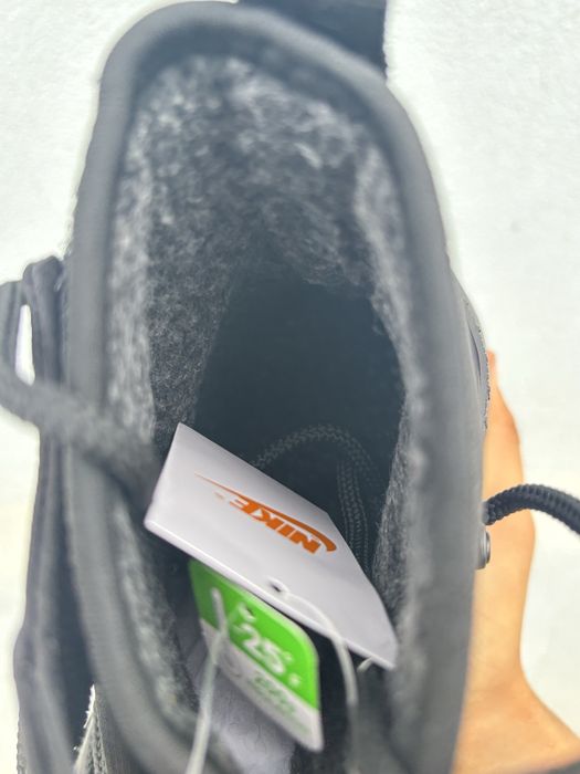 Зимові Nike ACG Terra Antarktik Gore-TEX Black 100% натуральне хутро
