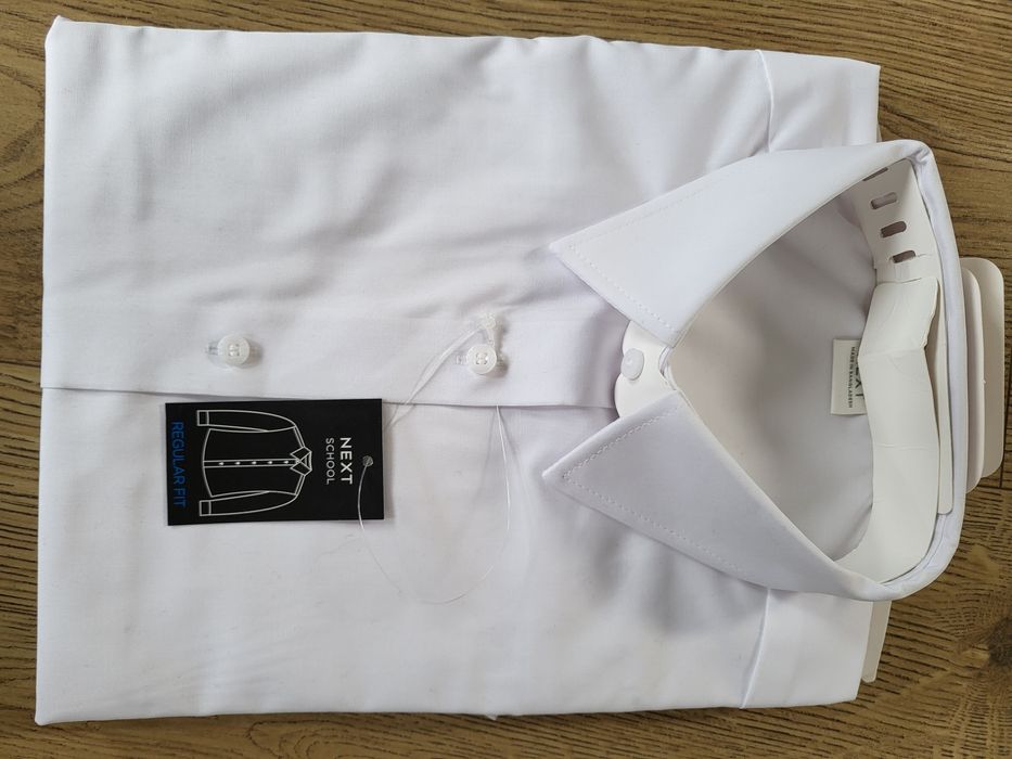 Koszula Next rozm.158 biała galowa wizytowa