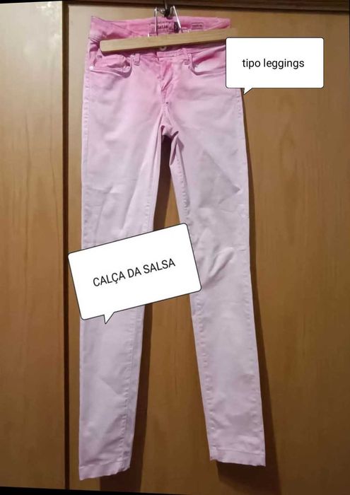 conjunto de 6 pares de calças tamanho s