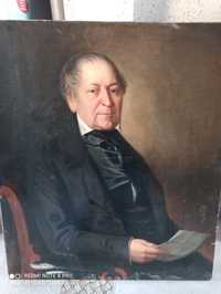 Obraz olejny, portret 1851r