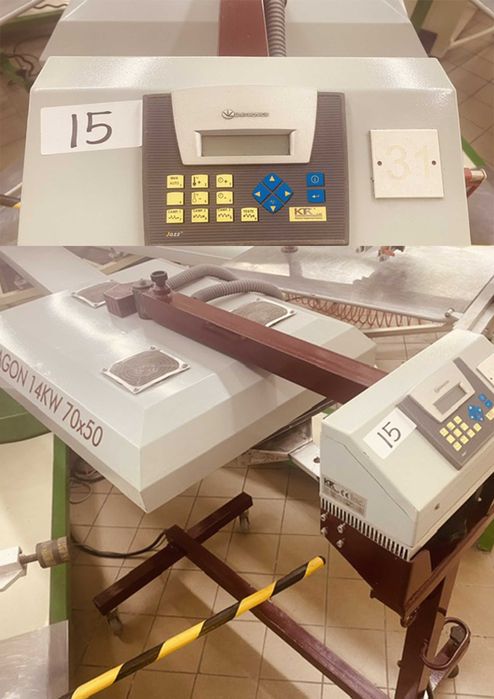 Secagem - Estamparia Textil - KTK DRAGON 14KW 70X50 0125