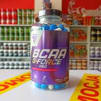 TREC BCAA G-Force 150kaps Aminokwasy rozgałęzione BCAA i Glutamina