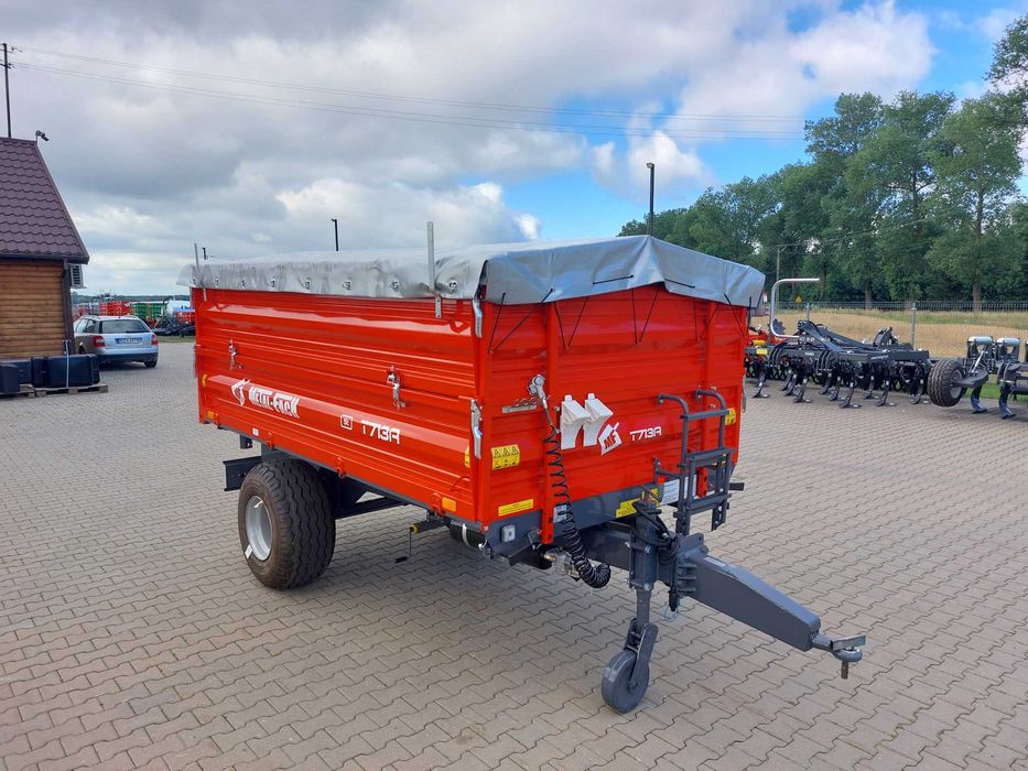 Przyczepa Rolnicza Jednoosiowa METAL-FACH 5t Pronar 2.5t 3,8t od ręki!