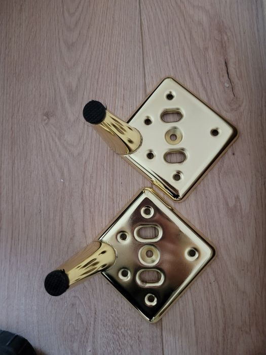 Nóżki złote szpilka 10 cm