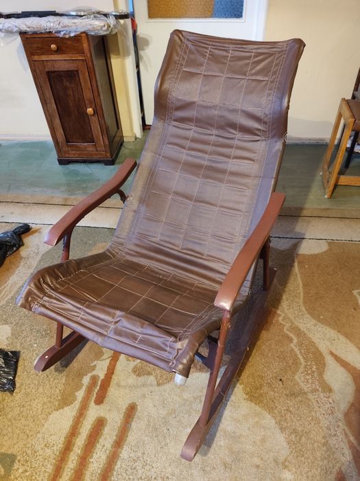 Fotel bujany składany