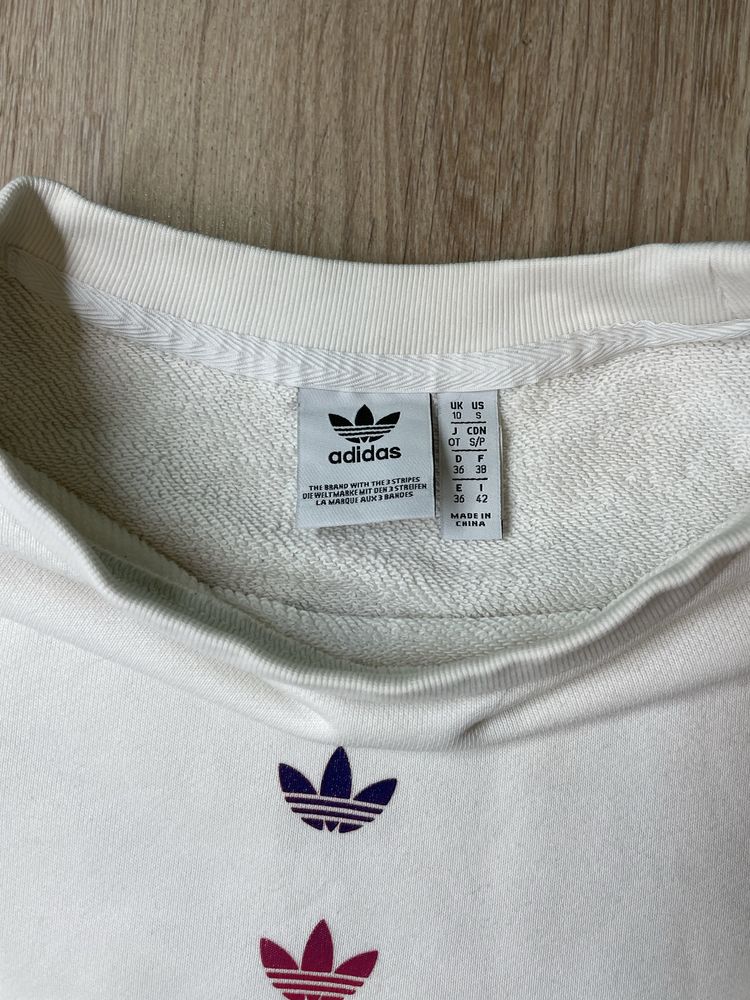 Світшот adidas білий S-M