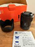 Obiektyw Sony Sonnar Zeiss FE 55 1.8 super stan komplet