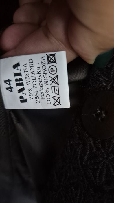 Marynarka damska Pabia 75%wełny