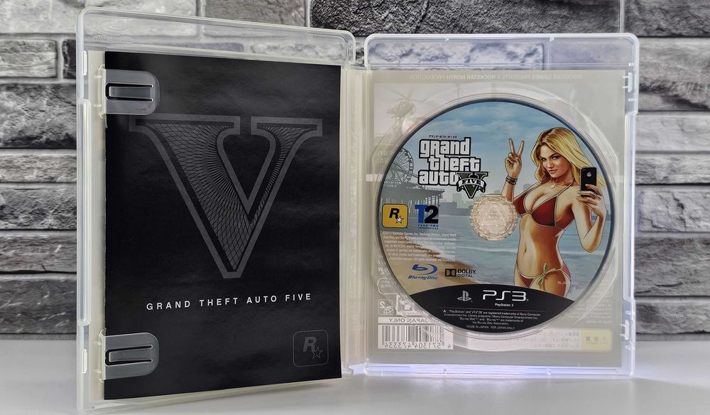 Grand Theft Auto V GTA japońska edycja