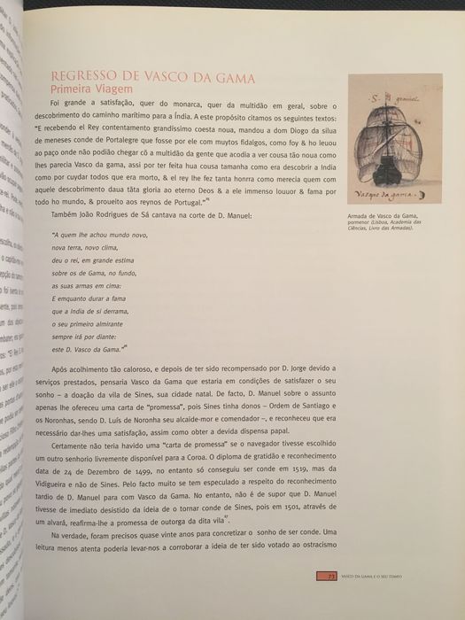 Da Ocidental Praia Lusitana. Vasco da Gama e o seu Tempo