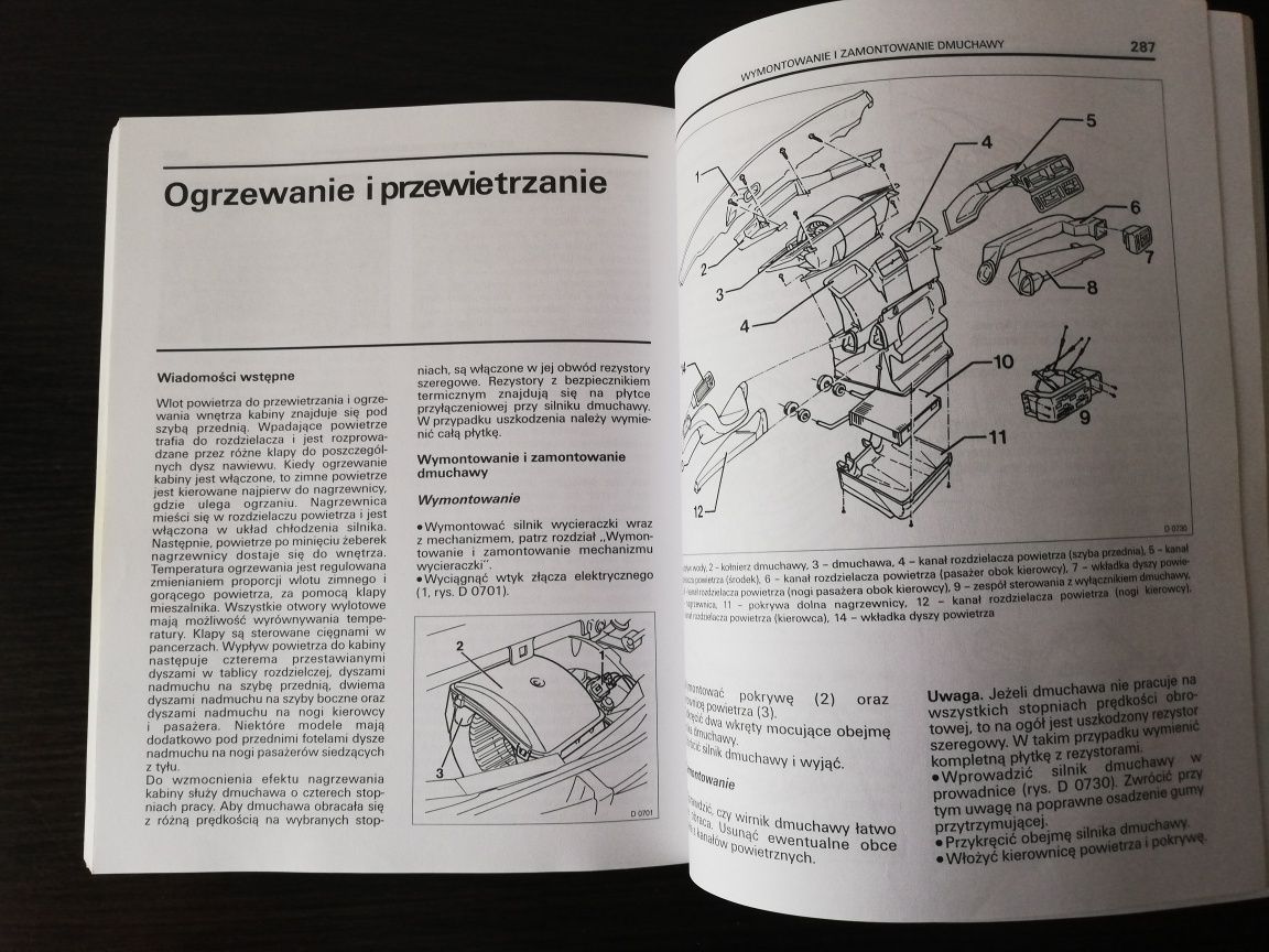 Książka Sam naprawiam Opel Vectra Calibra Etzold 
samochodów
Opel Vect