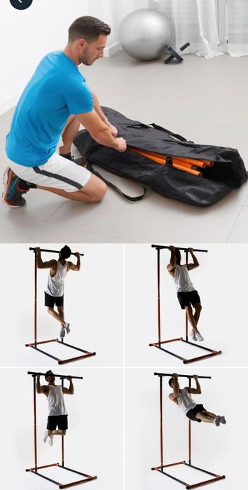 Estação de Pull-ups - Musculação