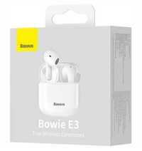 Baseus Bowie E3 słuchawki bezprzewodowe Bluetooth białe NOWE folia Wwa