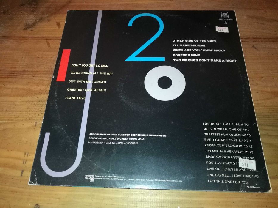 JEFFREY  OSBORNE (Soul-Funk) -Stay With Me Tonight LP