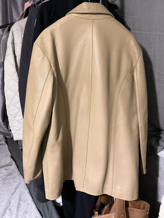 Жакет шкіряний,розмір xl