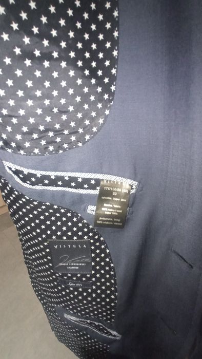 Garnitur Vistula Robert Lewandowski Collection – Super Slim, rozm. 50