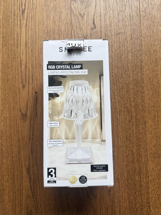 Lampka ledowa krysztalowa SMUKEE