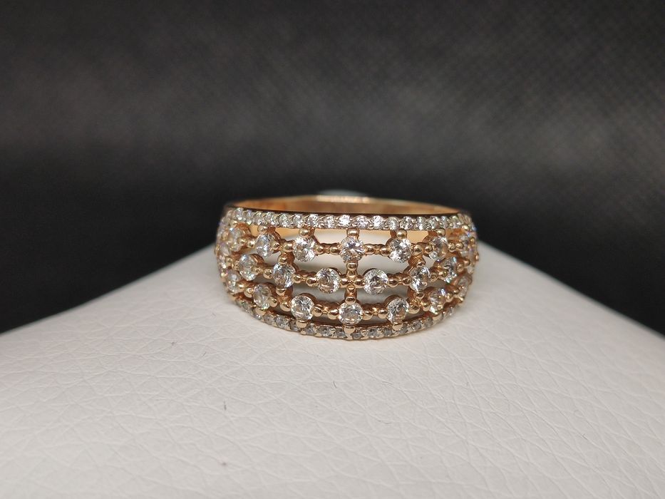 Кольцо золотое р19