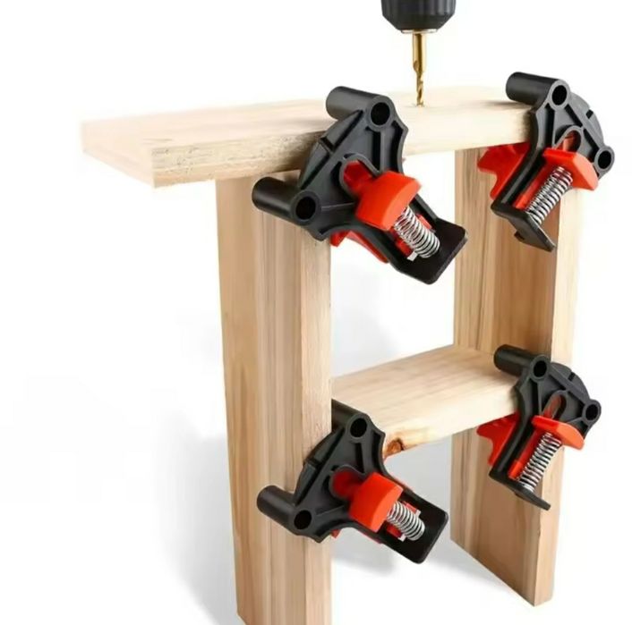 Угловой фиксатор держатель 90° рамки дсп дерева