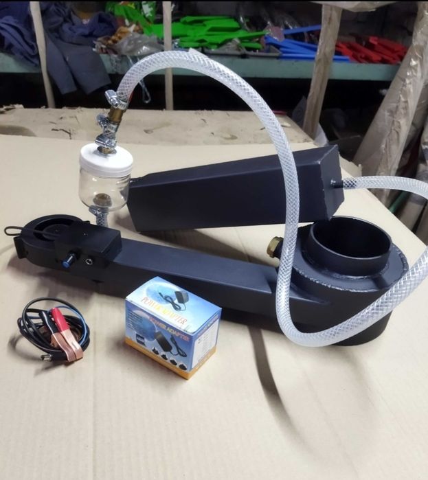 10кВт! Пальник на відпрацьованому маслі, Горелка на отработці