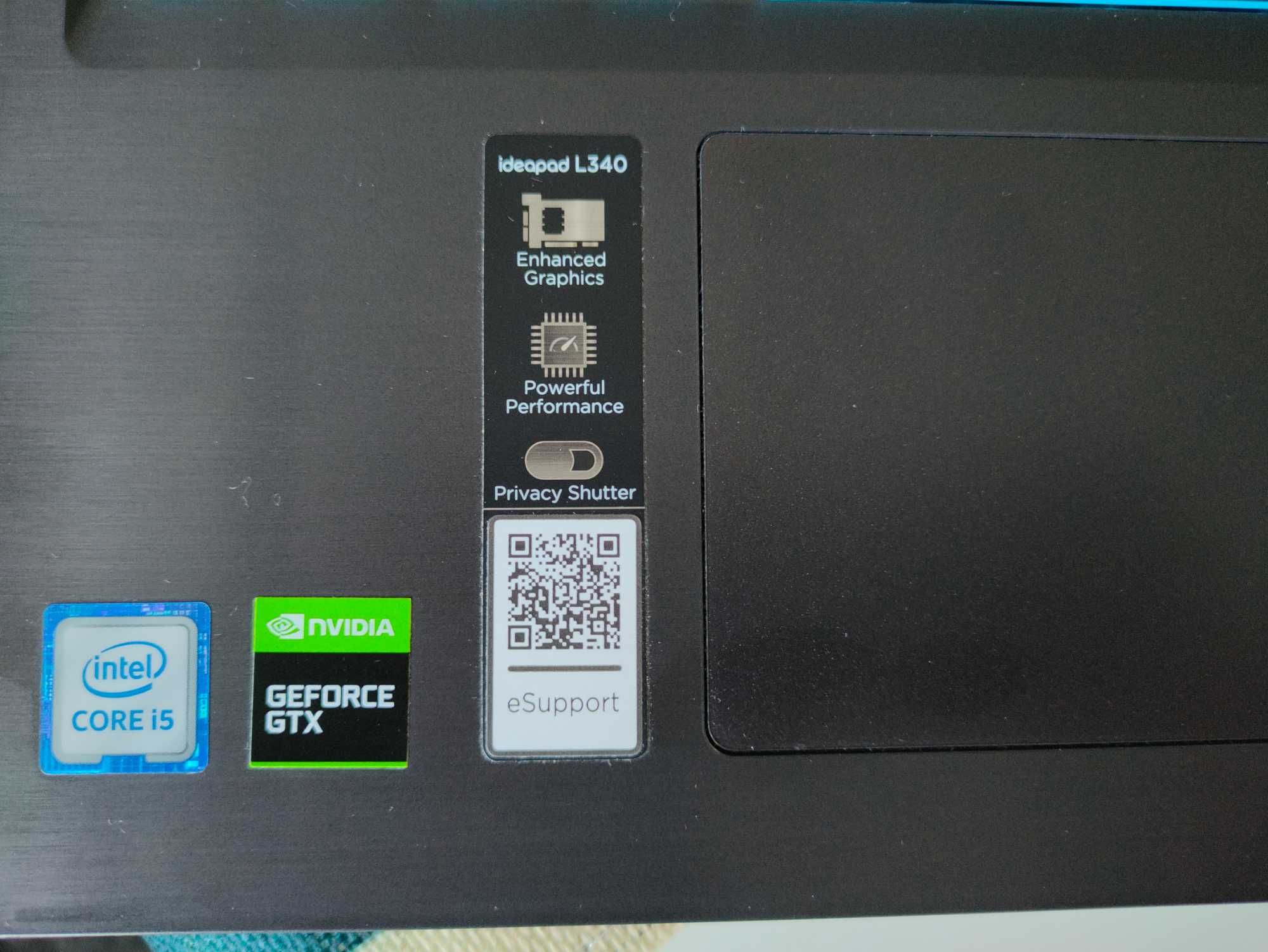 Lenowo IdeaPad L340-15IRH Geming  i5 Processor  16GB RAM  SSD 512GB