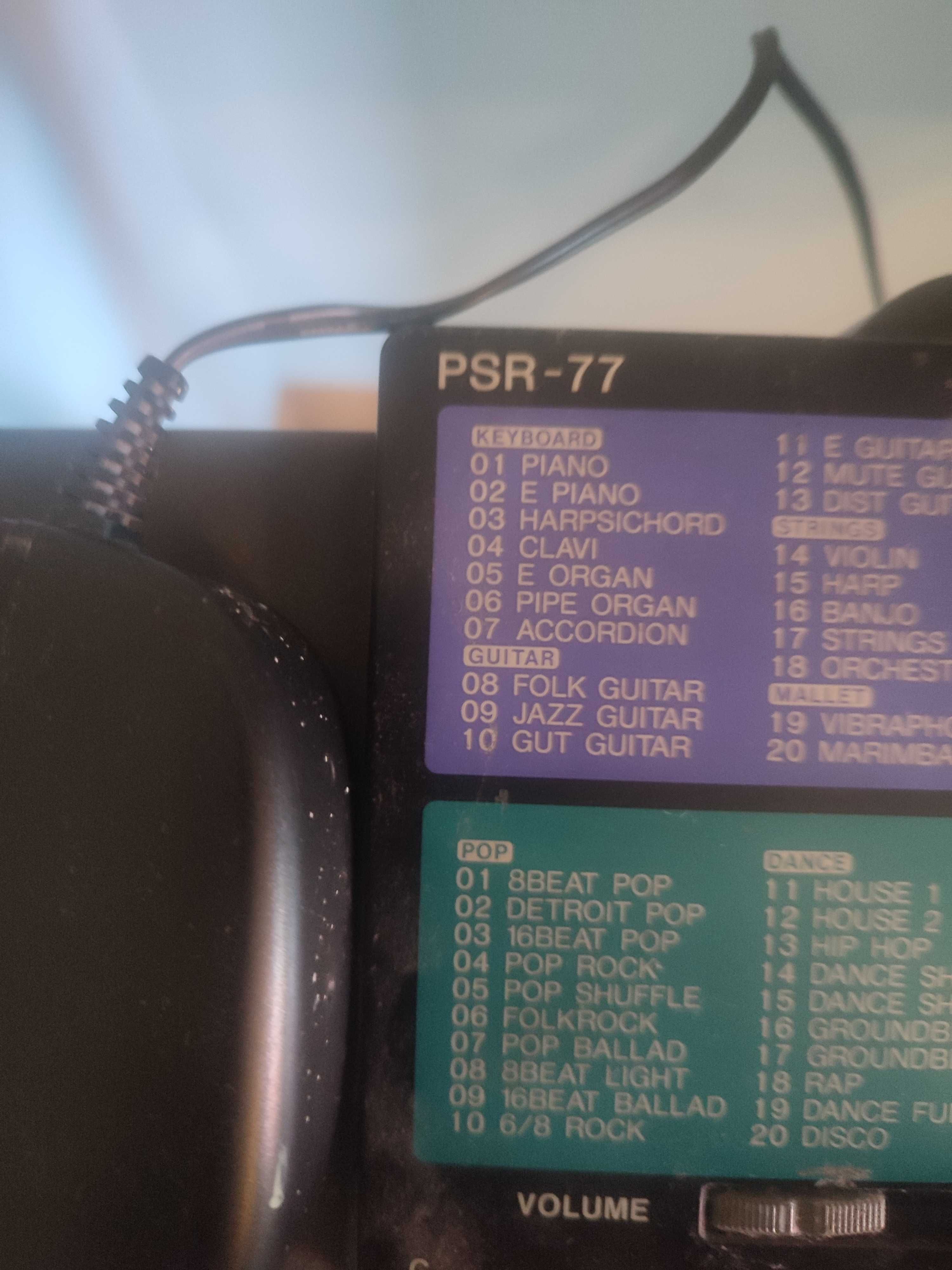 Keyboard Yamaha psr 77
