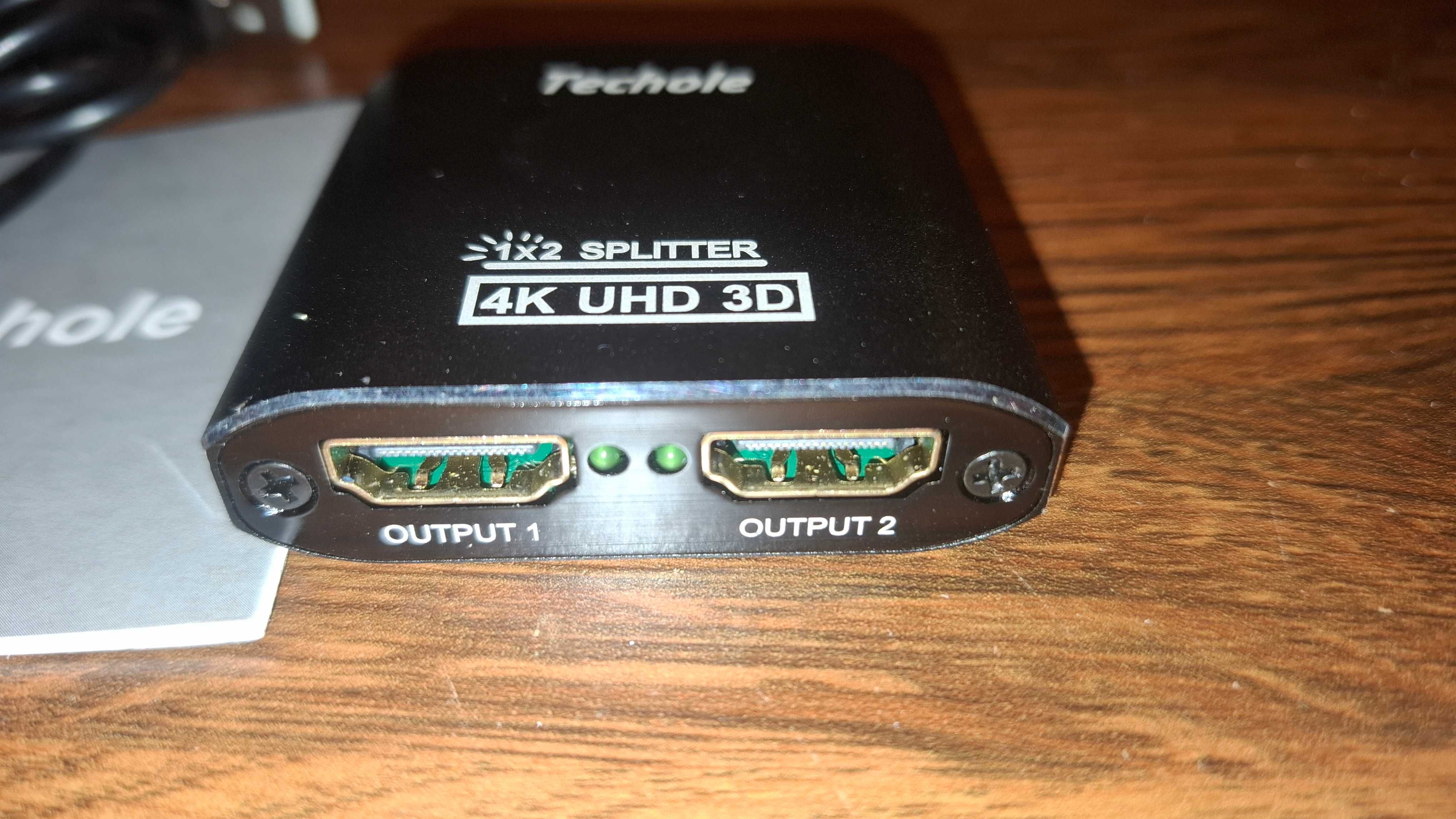 TECHOLE - Splitter HDMI - 1x2