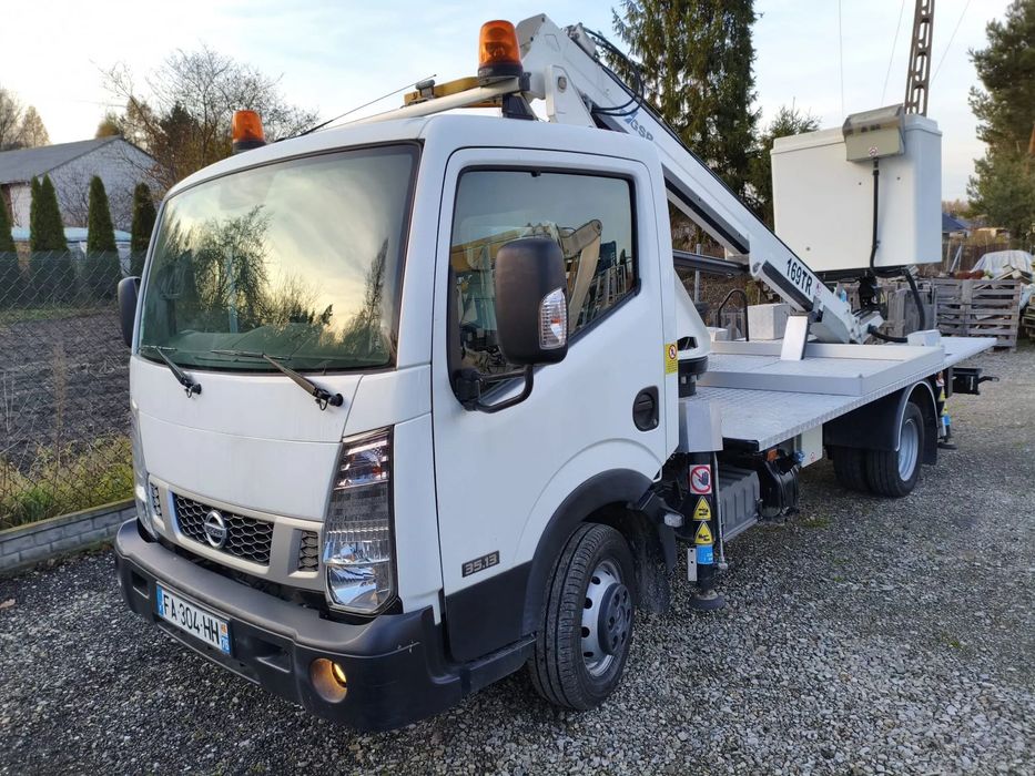 Nissan Cabstar NT400 35.13  Nissan NT400 Podnośnik koszowy zwyżka GSR E169 UDT 16m 600motogodzin !