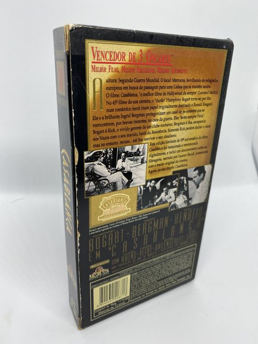“Casablanca” Edição Comemorativa 50 Anos - VHS