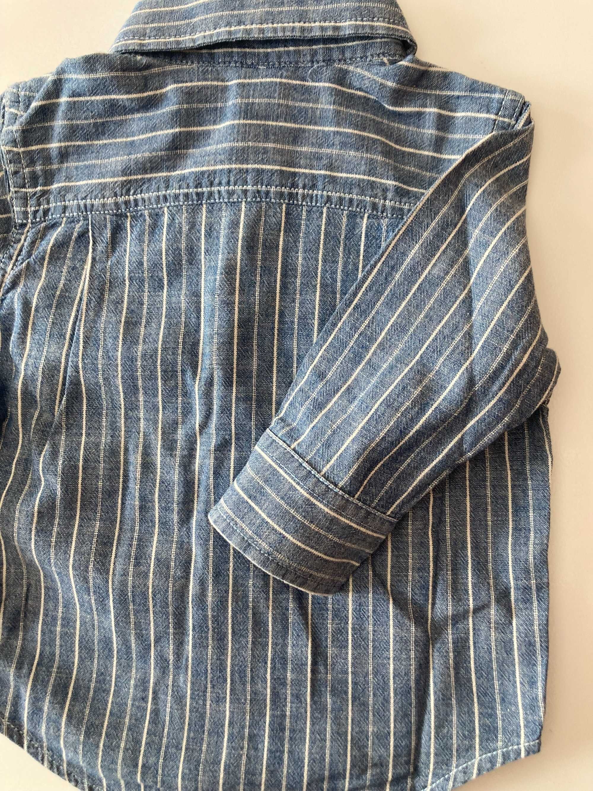 Camisa manga comprida GAP - Tamanho 9 / 12 meses