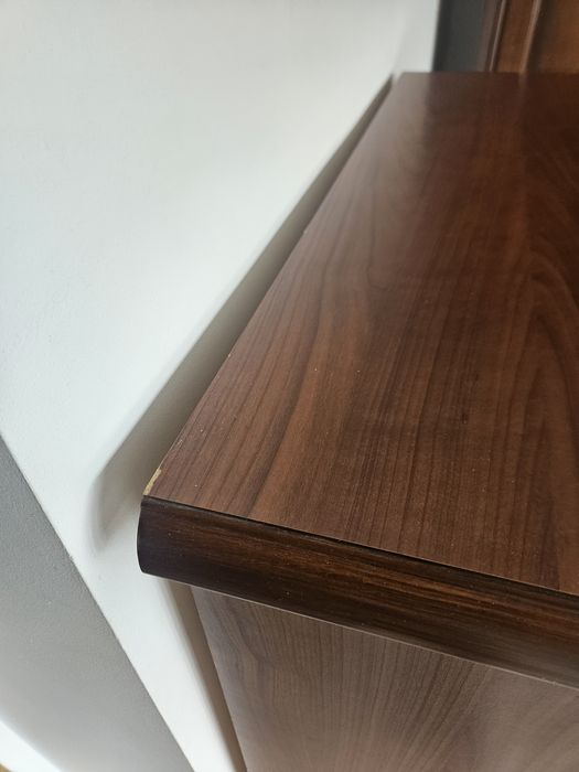 Komplet mebli z rzeźbionymi frontami