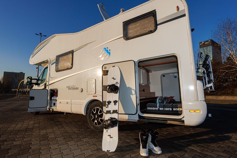 Wynajem kampera Knaus Traveller Fiat Ducato  wynajmę kamper kampervan