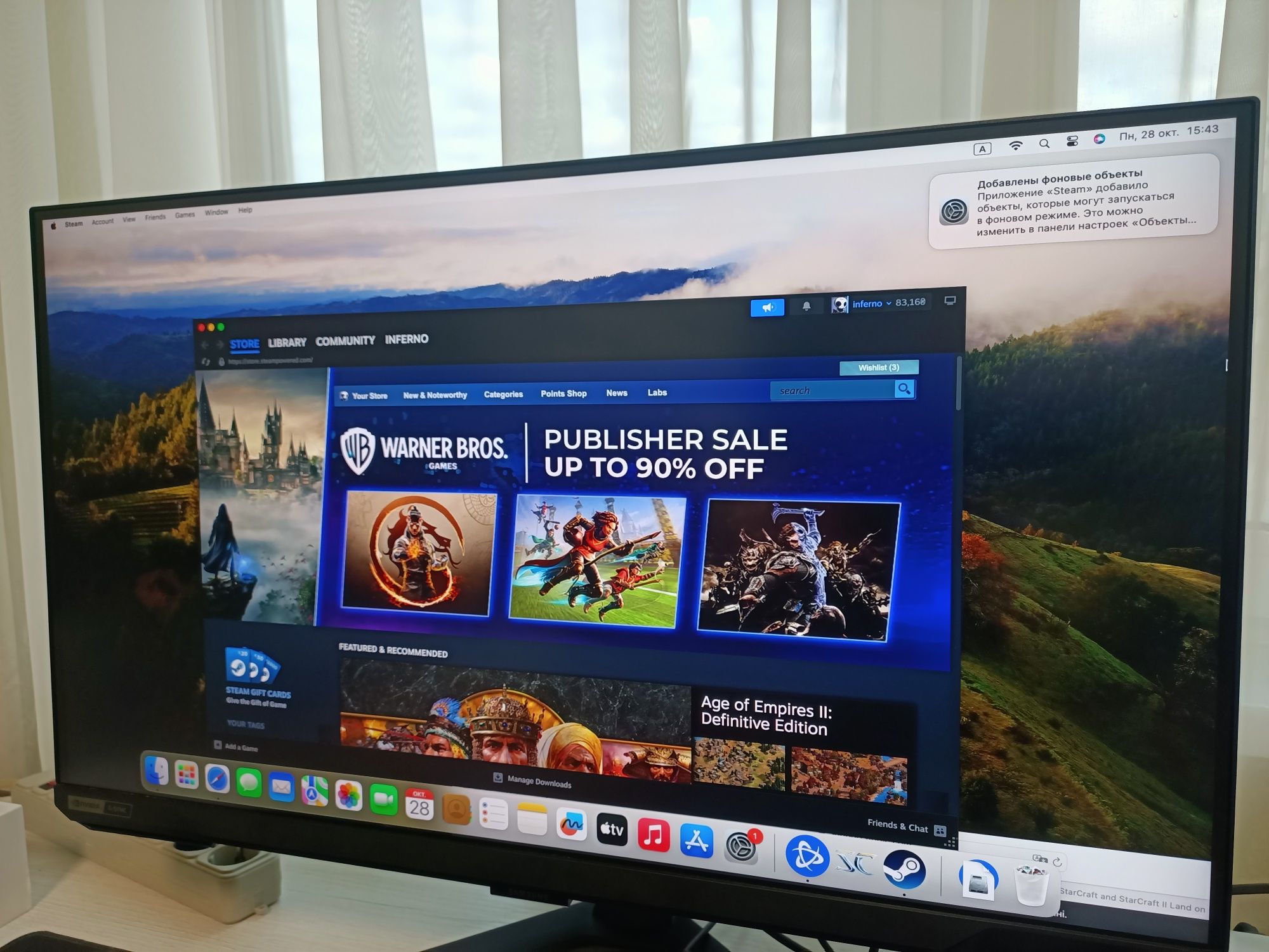 imac Mac mini M2 8GB/256SSD (Новый)