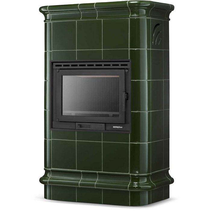 Piec kominek piecyk kaflowy ceramiczny obudowa kominkowa ROMA OLIVE