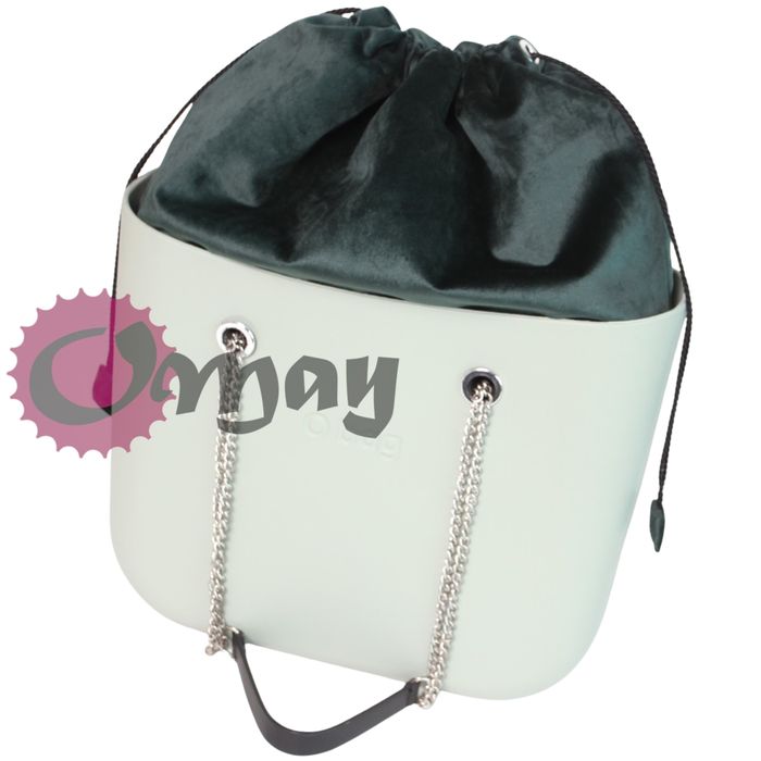 organizer do OBAG STANDARD worek welur ZIelona Butelka komin OMAY