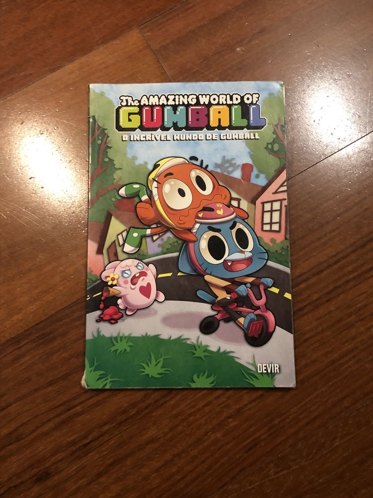 Bandas desenhadas do Incrivel Mundo de Gumball em bom estado