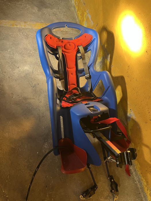 Cadeira de criança para bicicleta – usada, em ótimo estado
