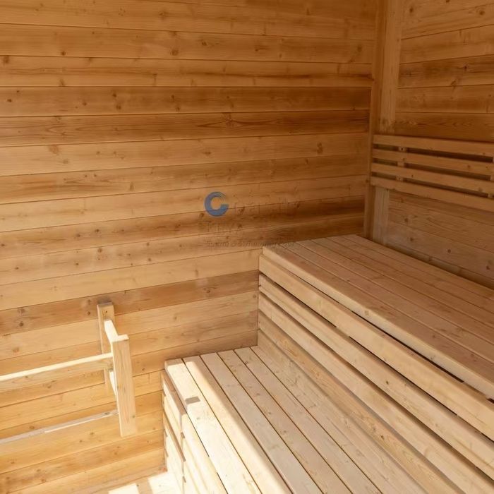 Sauna ogrodowa z tarasem + PIEC+ MONTAŻ I TRANSPORT