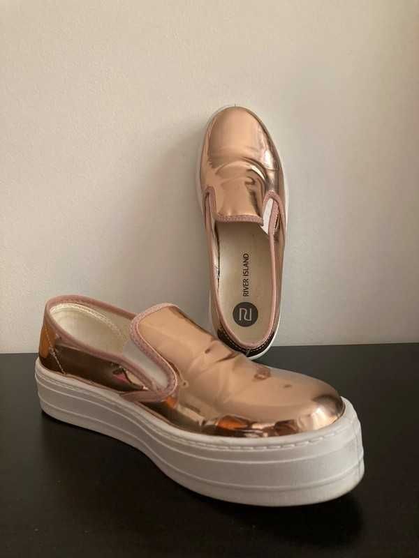 Sapatos ‘Slip in Plimsoll - rose gold’ - 37