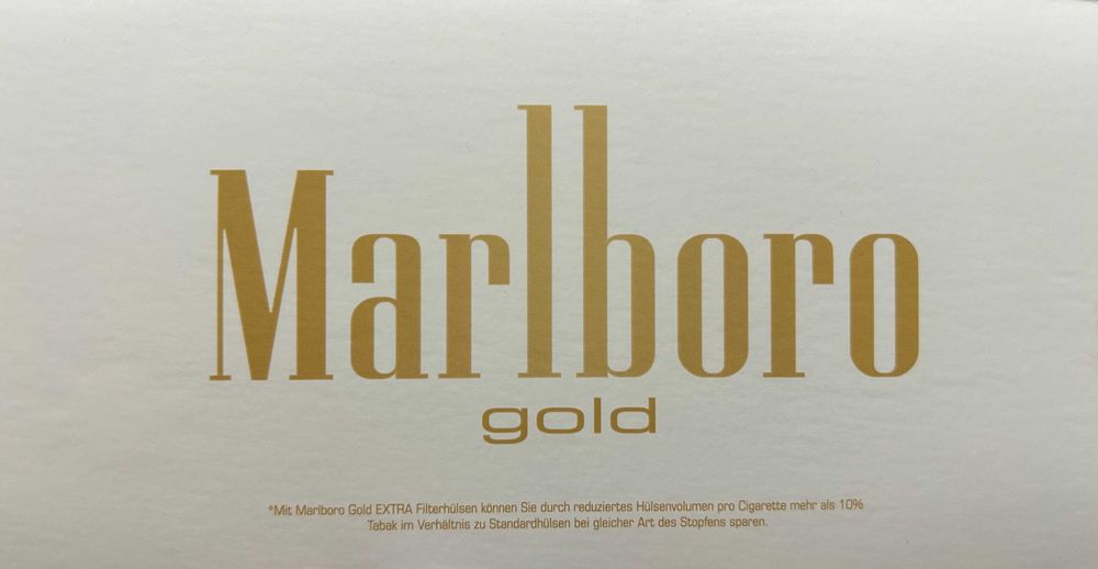 GILZY MARLBORO GOLD 250 - DŁ. FILTREM 2,3cm  - 49 opakowań
