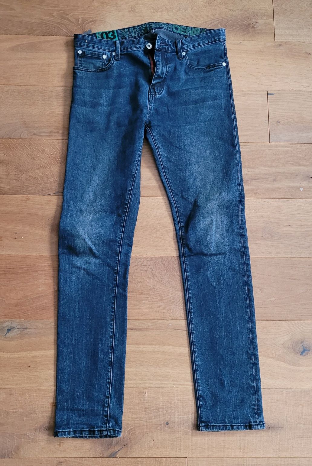 Spodnie jeans Superdry