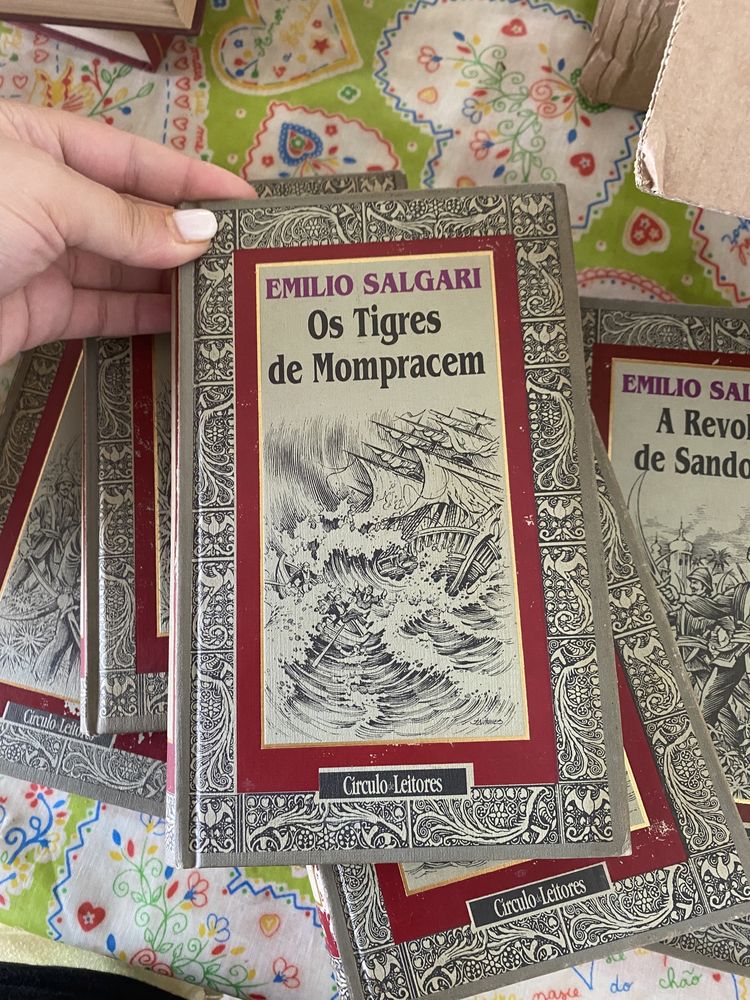 Coleção Emílio Salgari (7 livros)