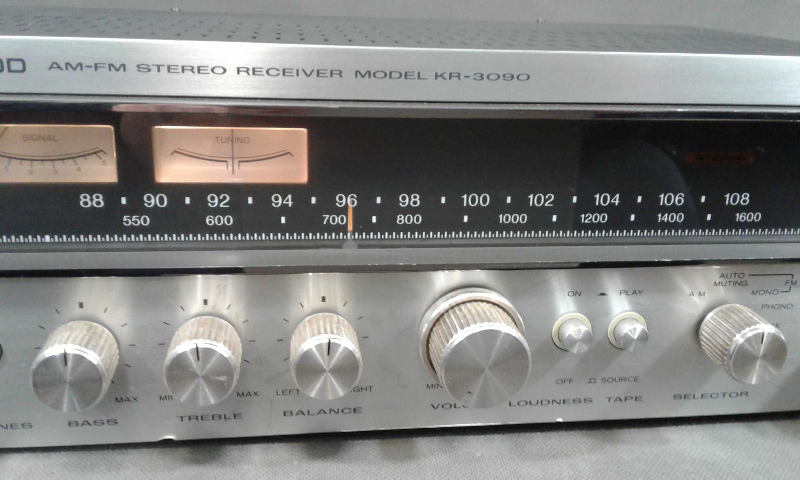 KENWOOD KR-3090,amplituner stereo vintage