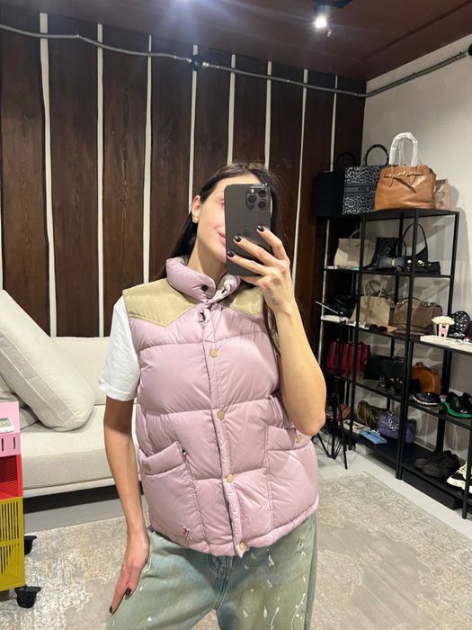 Топ знижка -50%! Жилетка Moncler! Розмір: S-M! Водовідштовхуюча!