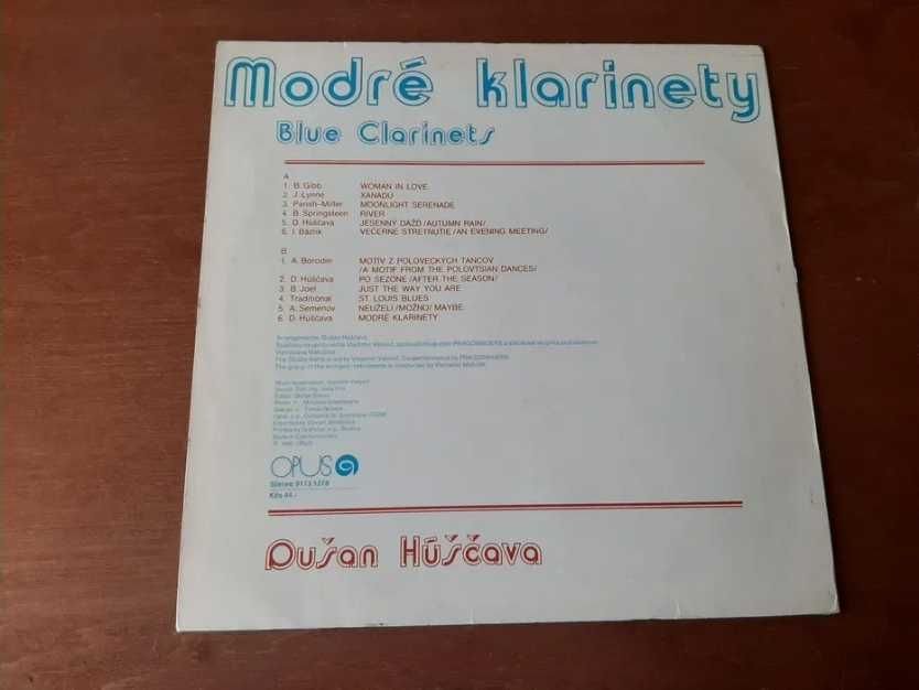 Płyta winylowa winyl Modre klarinety Blue Clarinets Dusan Huscava